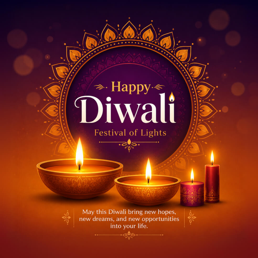 Diwali/Deepavali poster template