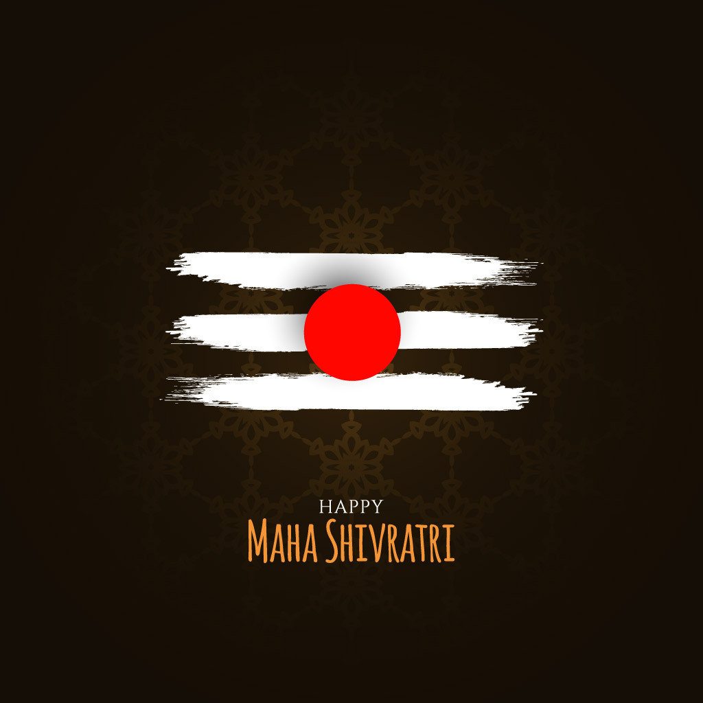 Maha Shivaratri poster template