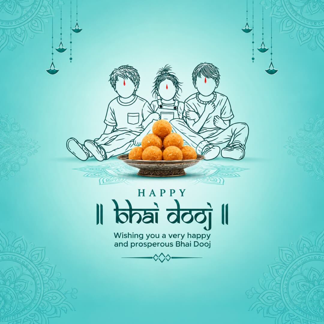 Bhai Dooj poster template
