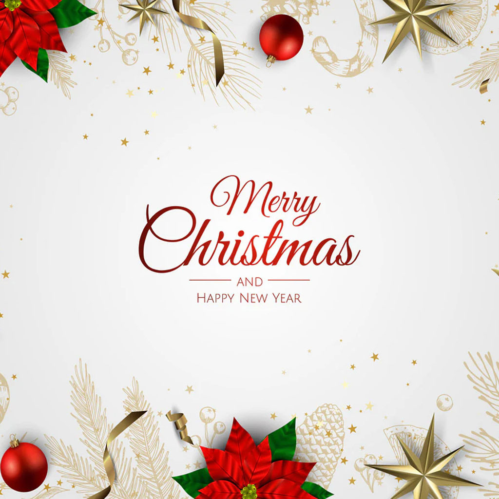 Christmas Day poster template